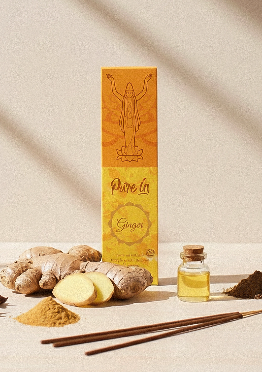 Благовония Ginger (имбирь)