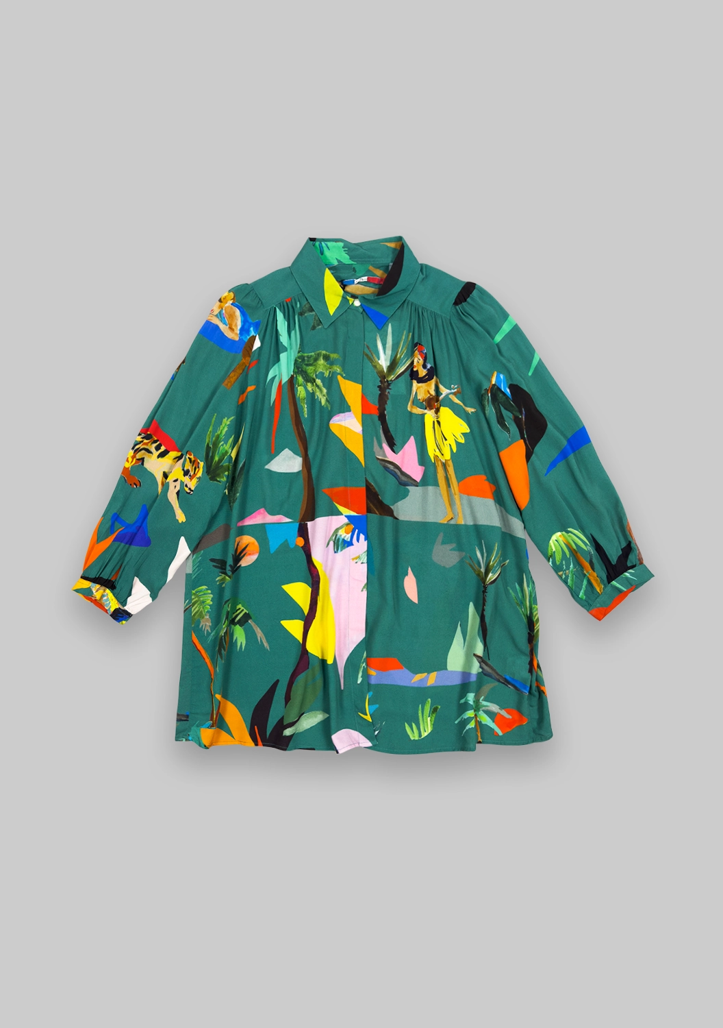 Блузка Green moon жен