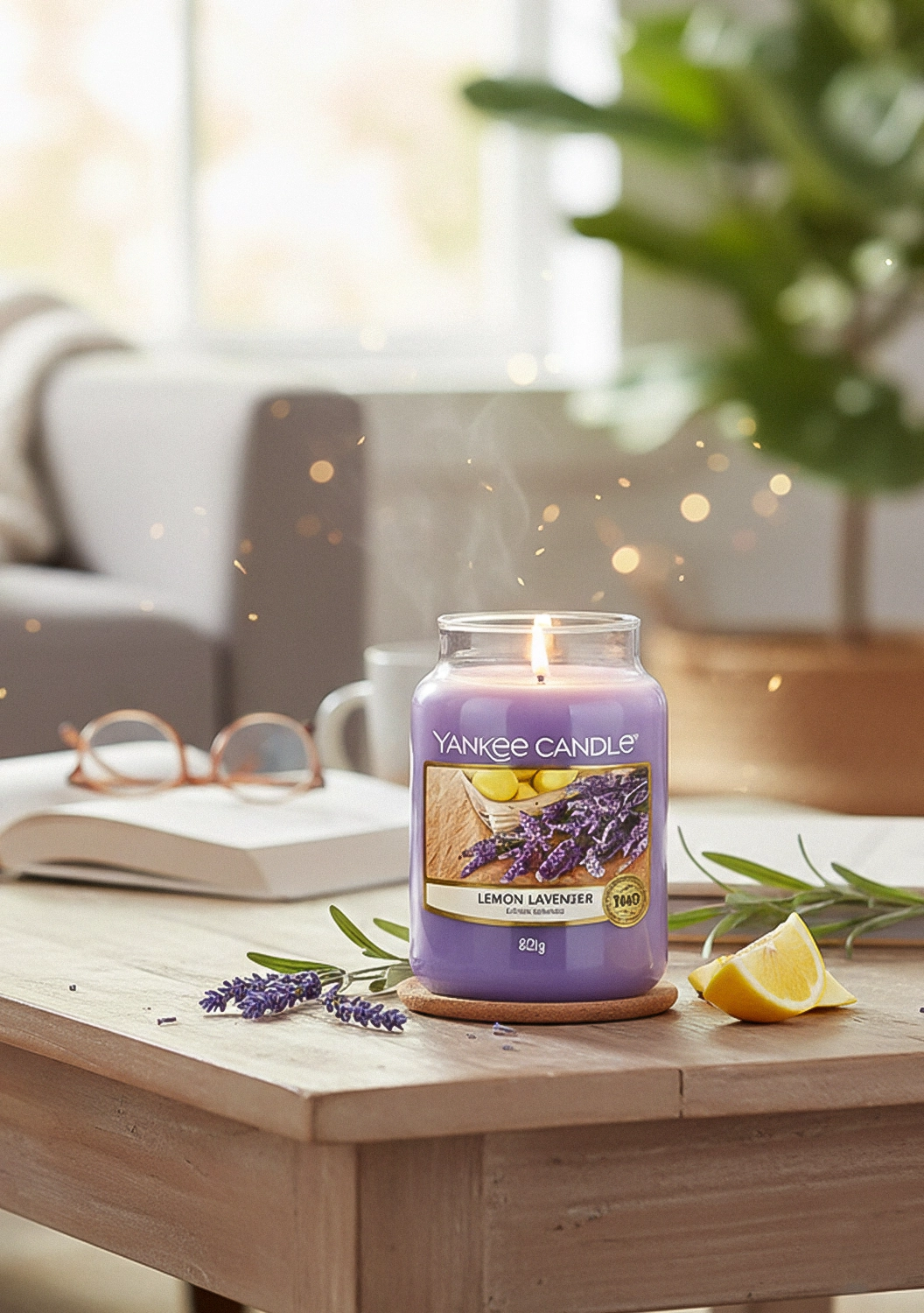 Свеча ср Lemon Lovender