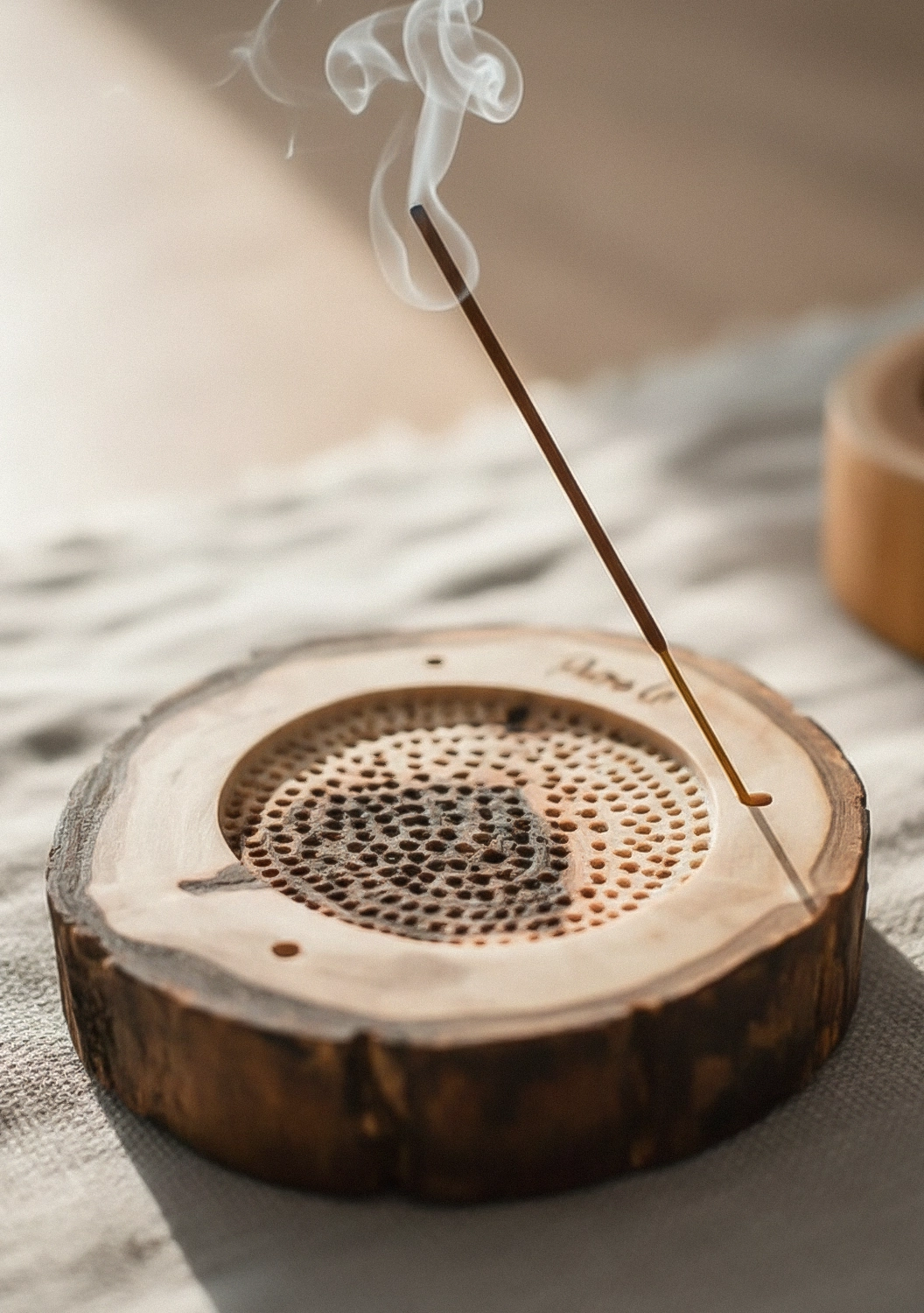 Подставка под благовония круглая