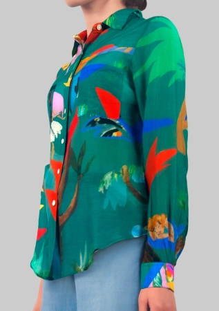Рубашка Green жен