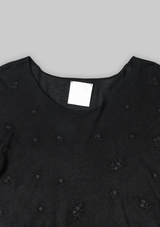 Пуловер жен (Black, XL)