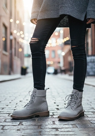 Ботинки на шнуровке Dodone жен