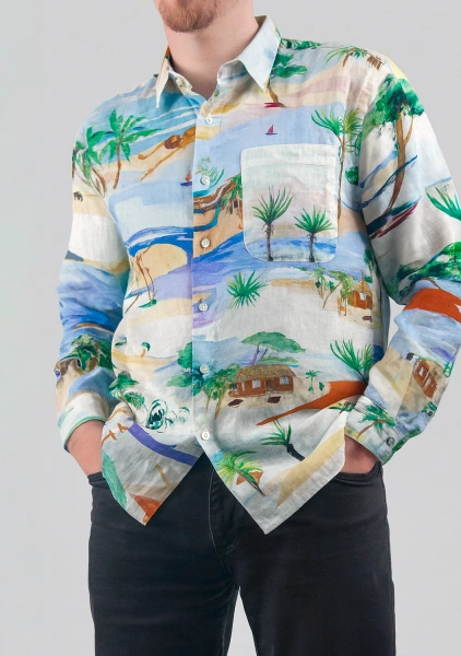 Рубашка муж La point