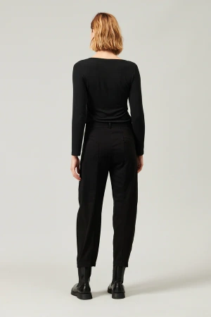 Брюки жен (Black, XXS)