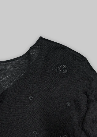 Пуловер жен (Black, XL)