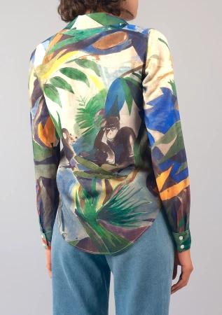 Рубашка жен Monkey trees