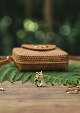 Кольцо Roaling Leopard