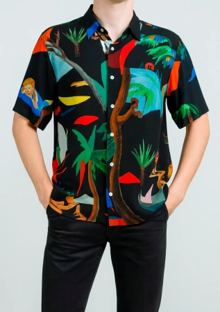 Рубашка муж Black moon