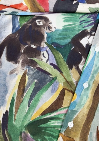 Рубашка муж Monkey trees