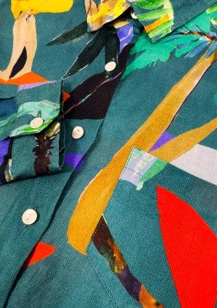 Рубашка Green moon жен