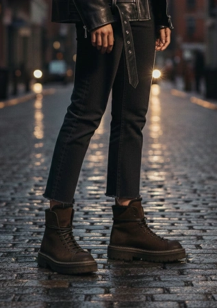 Ботинки жен (Brown36)