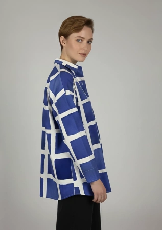 Рубашка Clementina жен (Blue, S)