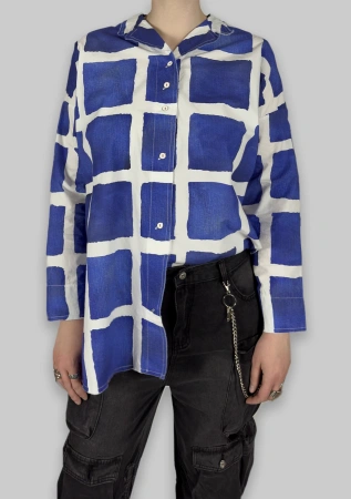 Рубашка Clementina жен (Blue, L)