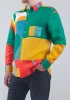 Рубашка муж Yellow red green