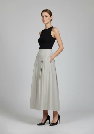 Юбка (Pearl grey, M)