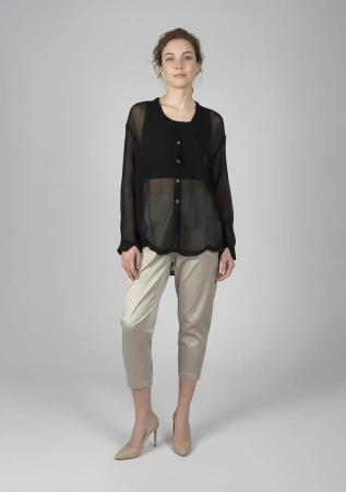 Блуза жен (Black, S)