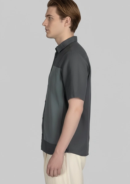 Рубашка муж (Charcoal, XXXL)