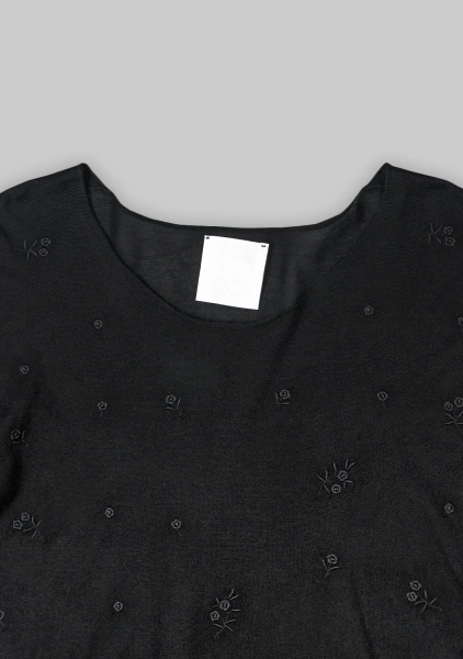 Пуловер жен (Black, XL)