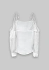 Топ Camicia жен (Bianco, XS)