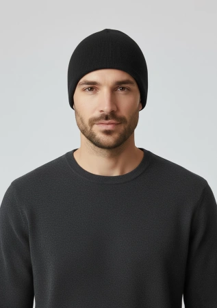 Шапка  (Black one size)