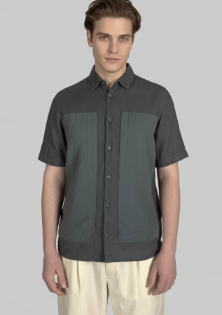 Рубашка муж (Charcoal, XXXL)