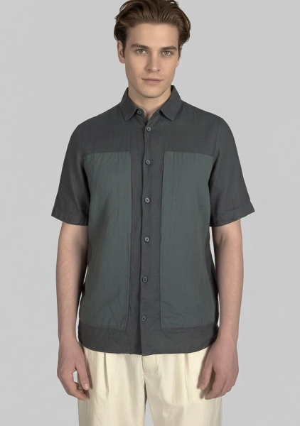 Рубашка муж (Charcoal, XXXL)