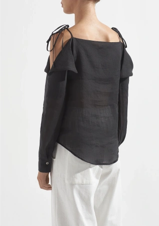 Топ Camicia жен (Nero, S)