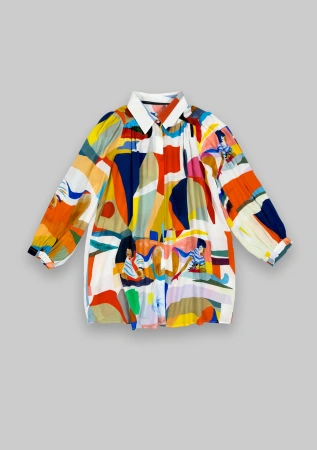 Блузка Abstracr funk жен