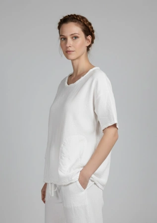 Блузка  (White, M)