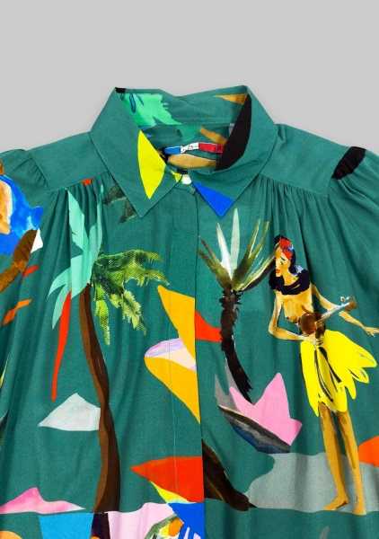 Блузка Green moon жен