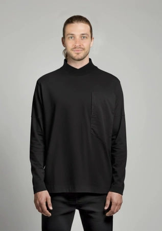 Лонгслив муж (Black, L)